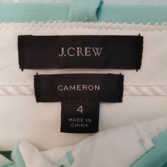 J. Crew Cameron Tuxedo Stripe Pant Size 4 - Picture 2 of 16